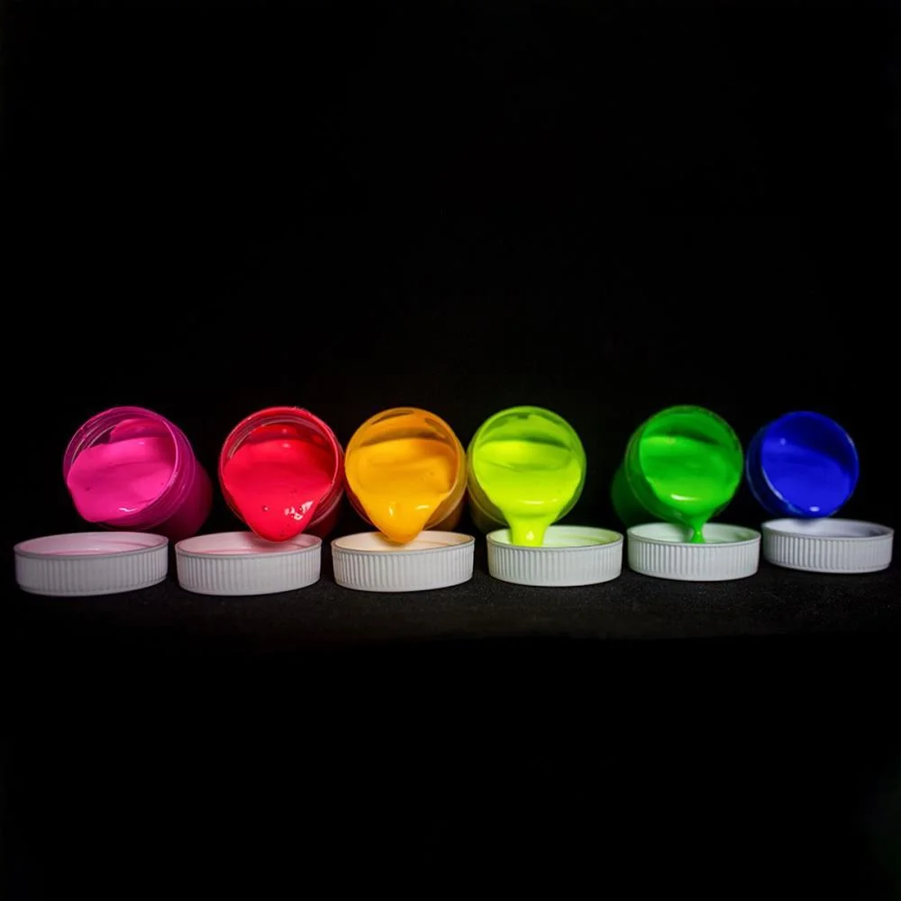 TINTA GUACHE 015ML 06 CORES NEON MARIPEL (ESTOJO) - imagem 3