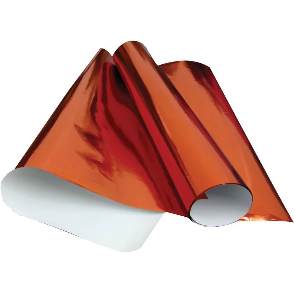 PAPEL LAMINADO 48X60CM VERMELHO V.M.P. (PCT.C/40) - imagem 2