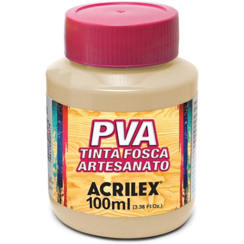 TINTA PVA 100ML. AREIA ACRILEX (PCT.C/06) - imagem 3
