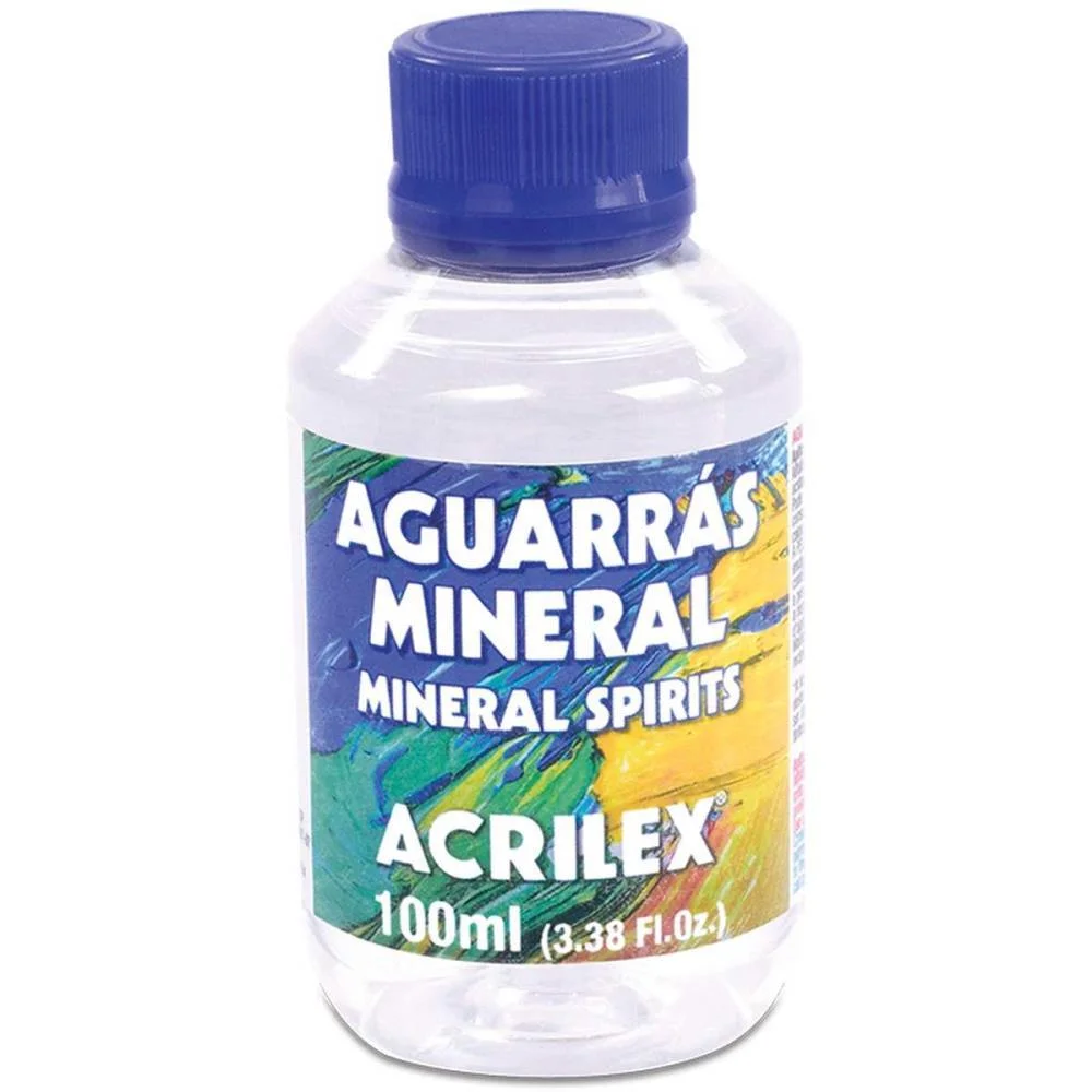 PRODUTO PARA TINTA AGUARRAS 100ML ACRILEX (PCT.C/06) - imagem 3