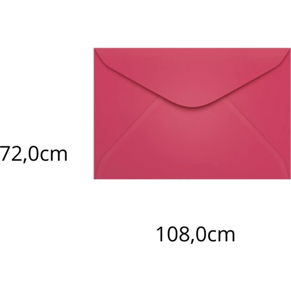 ENVELOPE COLORIDO VISITA 72X108 PINK CANCUN 80G SCRITY (PCT.C/100) - imagem 3