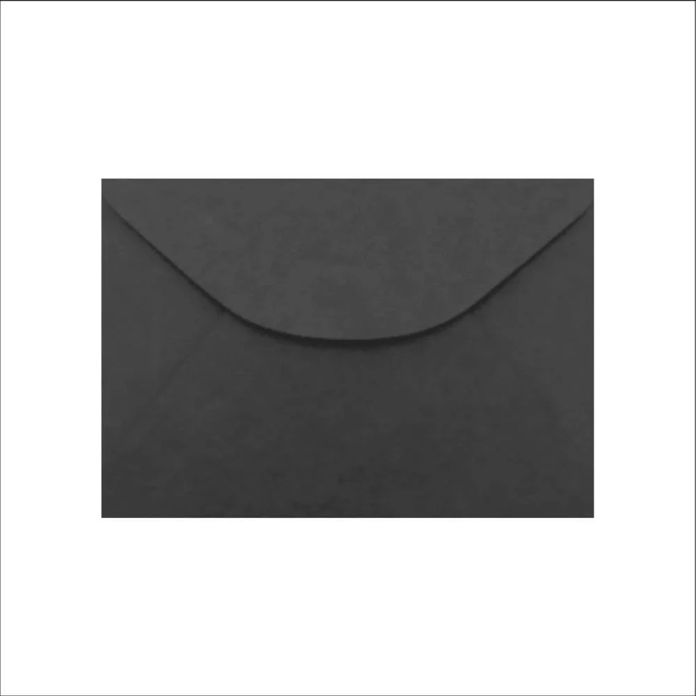 ENVELOPE COLORIDO VISITA 115X80MM PRETO 80G ROMITEC (BL.C/10) - imagem 2