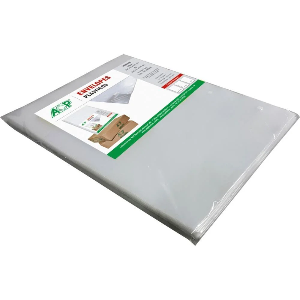 ENVELOPE PLASTICO OFICIO 4FUROS GROSSO 0,15MM ACP (PCT.C/50) - imagem 5