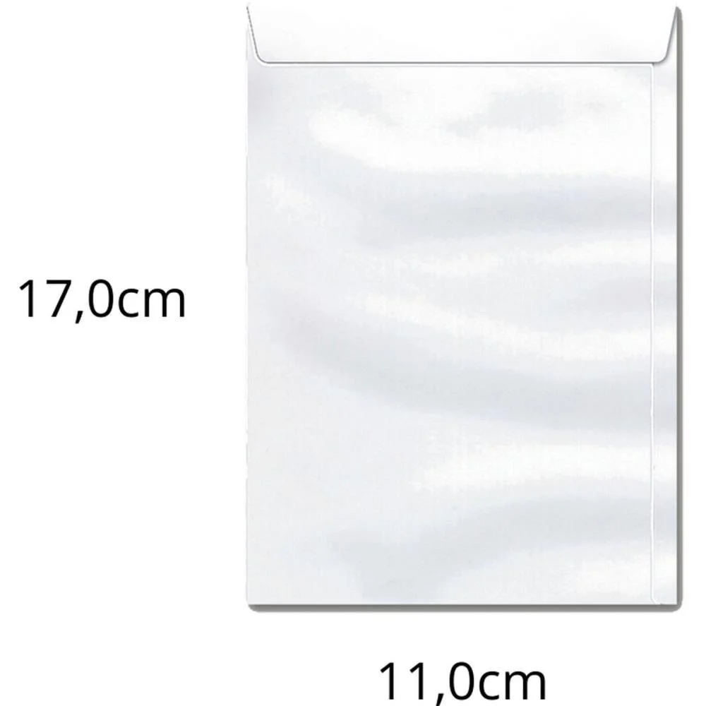 ENVELOPE SACO BRANCO 110X170 90GRS. OF 17 SCRITY (CX.C/250) - imagem 3