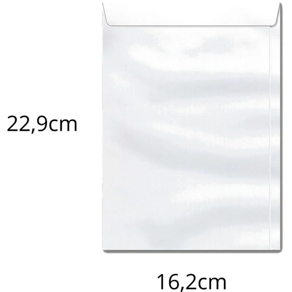 ENVELOPE SACO BRANCO 162X229 90GRS. OF 23 SCRITY (CX.C/250) - imagem 3