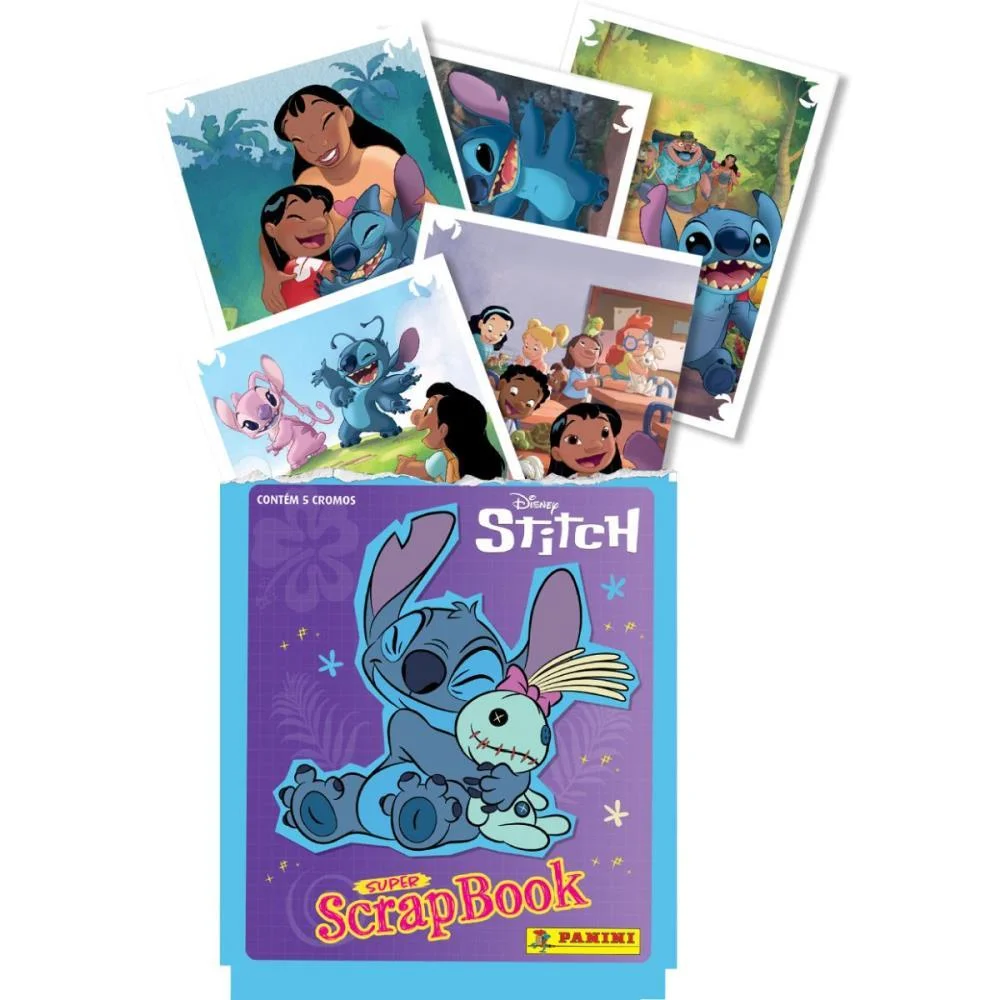 FIGURINHAS STITCH ENVELOPE C/5 PANINI (PCT.C/20) - imagem 5