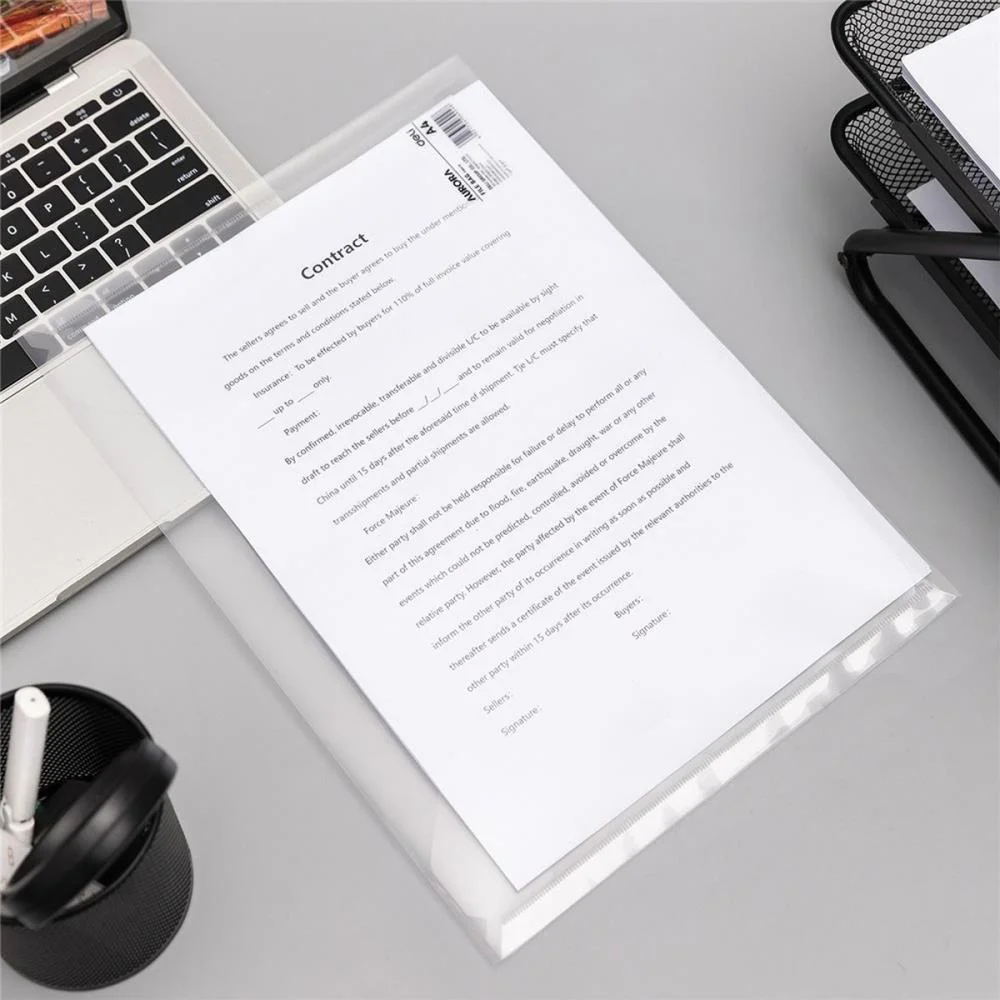 PASTA ENVELOPE A4 TRANSP. 0,12MM C/BOTAO DELI (PCT.C/12) - imagem 3