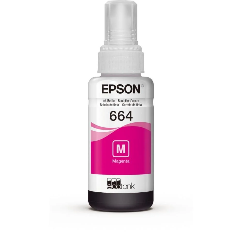 REFIL DE TINTA EPSON 664 MAGENTA 70 ML. EPSON (UNIDADE) - imagem 4