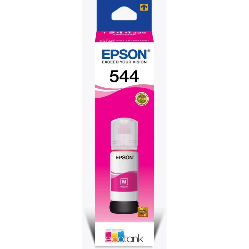 REFIL DE TINTA EPSON 544 MAGENTA EPSON (UNIDADE) - imagem 3