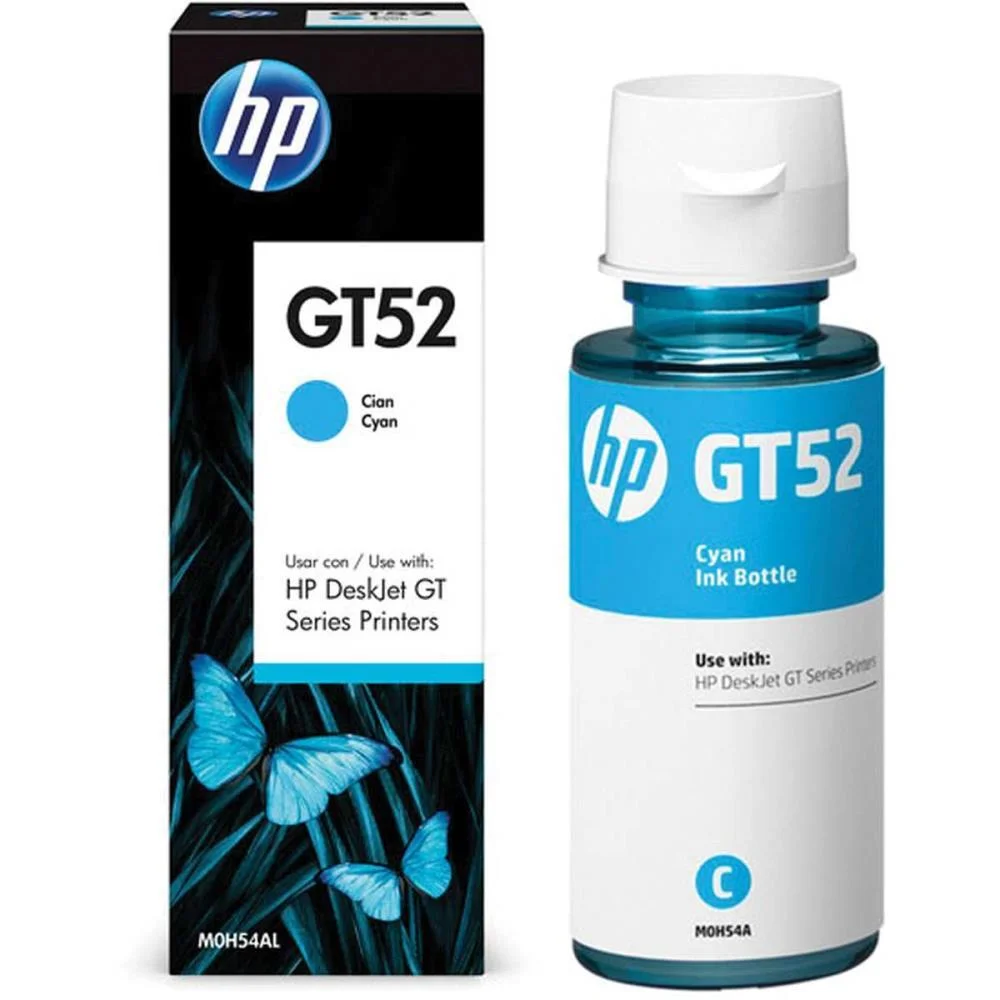 REFIL DE TINTA HP GT52 CIANO 70ML HP (UNIDADE) - imagem 2