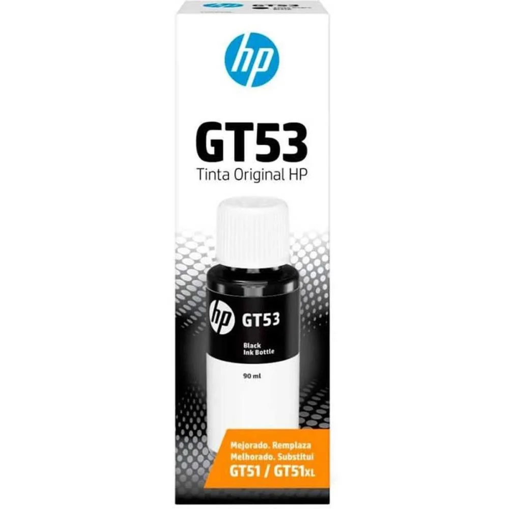 REFIL DE TINTA HP GT53 PRETO 90ML. HP (UNIDADE) - imagem 2