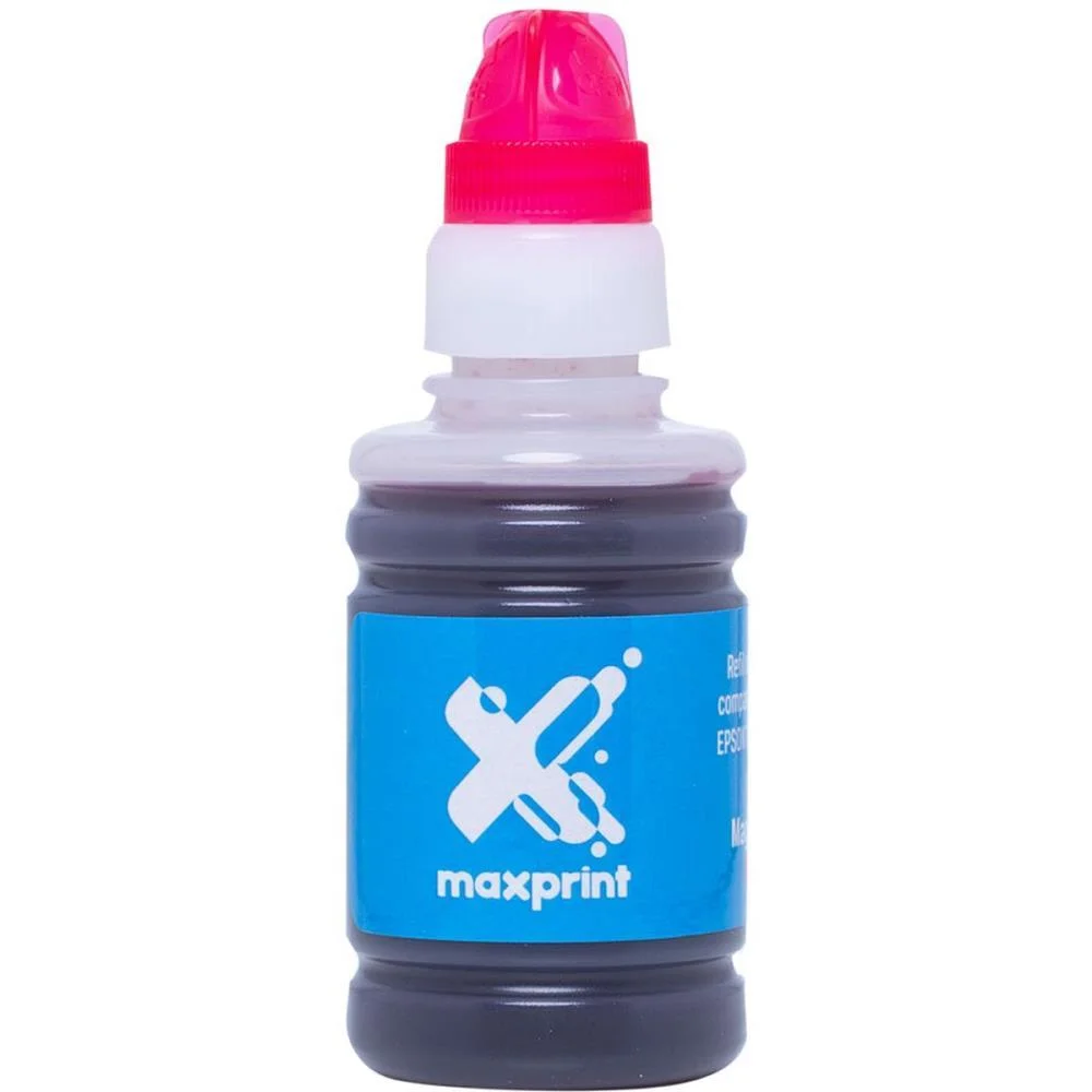REFIL DE TINTA EPSON COMP. 664M MAGENTA 100ML MAXPRINT (UNIDADE) - imagem 2
