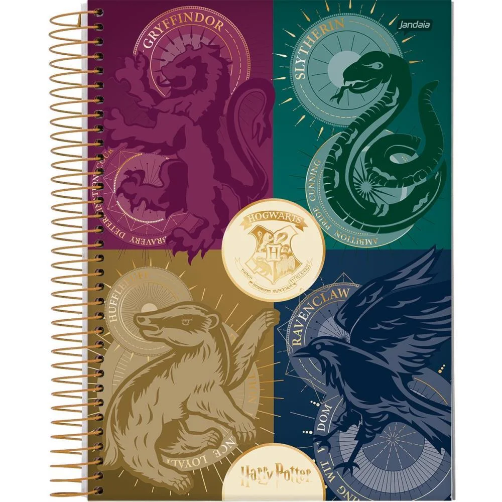 CADERNO 01X1 CAPA DURA HARRY POTTER 96FLS. I.A JANDAIA (PCT.C/04) - imagem 11