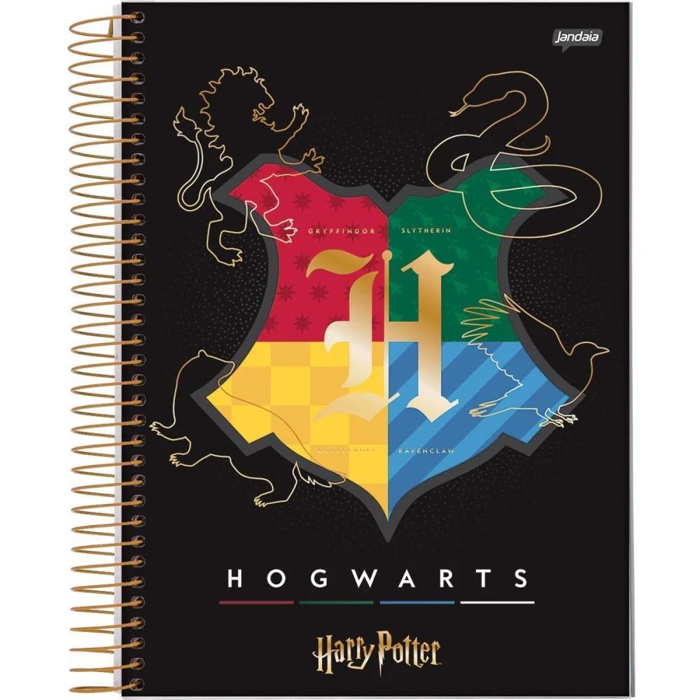 CADERNO 01X1 CAPA DURA HARRY POTTER 96FLS. I.A JANDAIA (PCT.C/04) - imagem 4