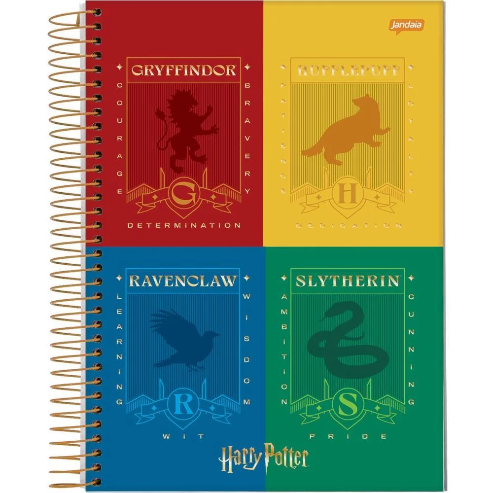 CADERNO 01X1 CAPA DURA HARRY POTTER 96FLS. I.A JANDAIA (PCT.C/04) - imagem 7