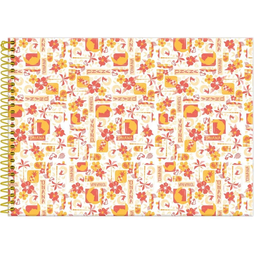 CADERNO DESENHO UNIV CAPA DURA STITCH MOVIE 80F FORONI (PCT.C/05) - imagem 5