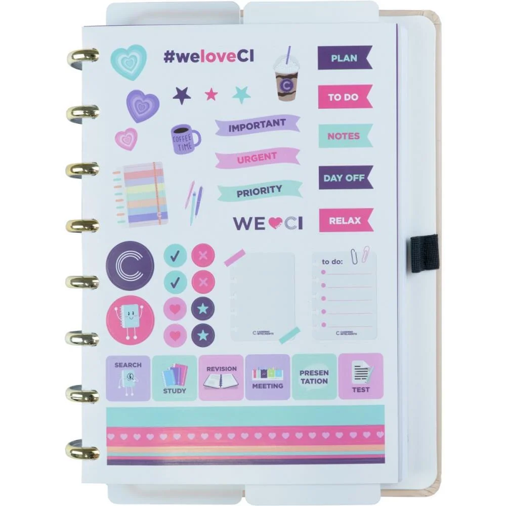 CADERNO INTELIGENTE A5 MISS FLORAL BY GIULIA BENITE 8 CADERNO INTELIGENTE (UNIDADE) - imagem 3