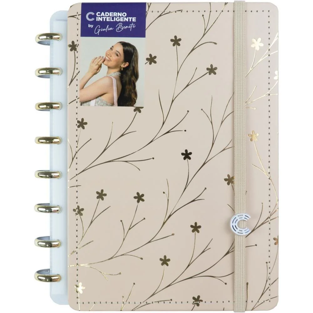 CADERNO INTELIGENTE A5 MISS FLORAL BY GIULIA BENITE 8 CADERNO INTELIGENTE (UNIDADE) - imagem 4