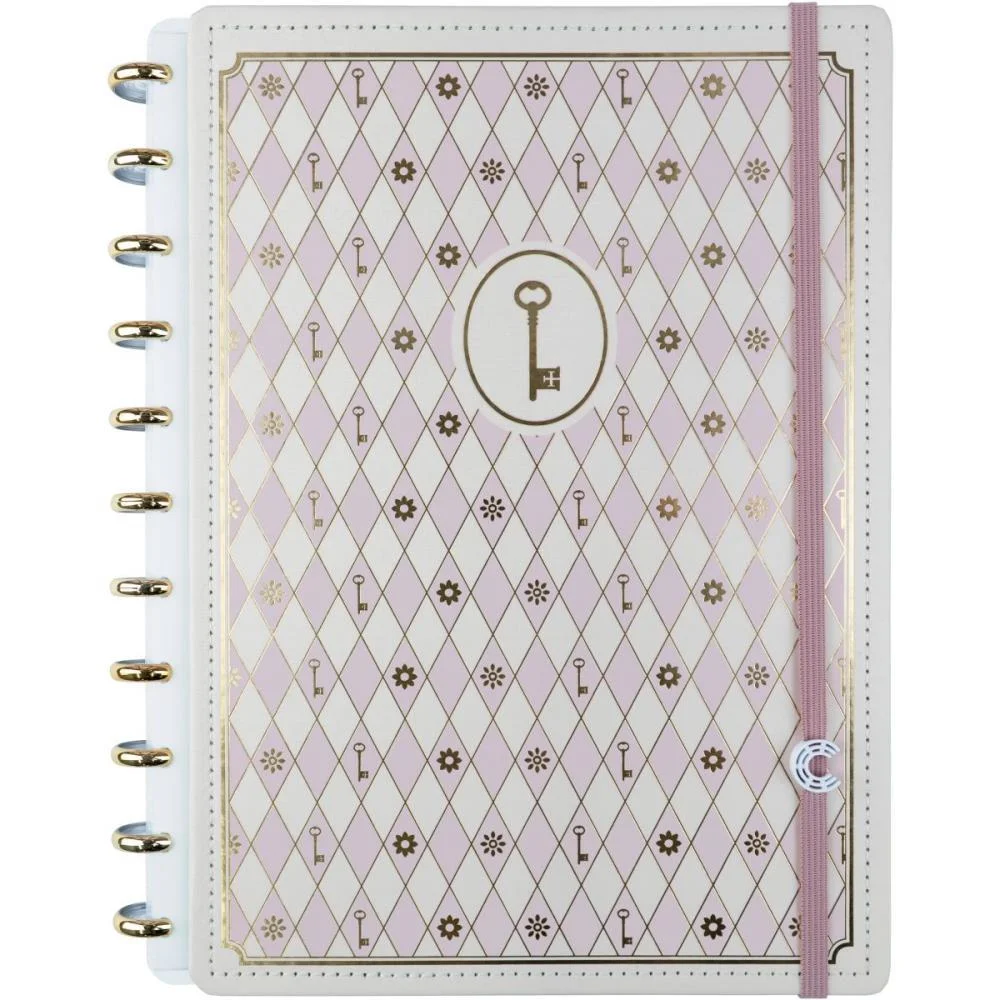 CADERNO INTELIGENTE GRANDE ISA AKKARI ROSE KEY 80FLS CADERNO INTELIGENTE (UNIDADE) - imagem 2