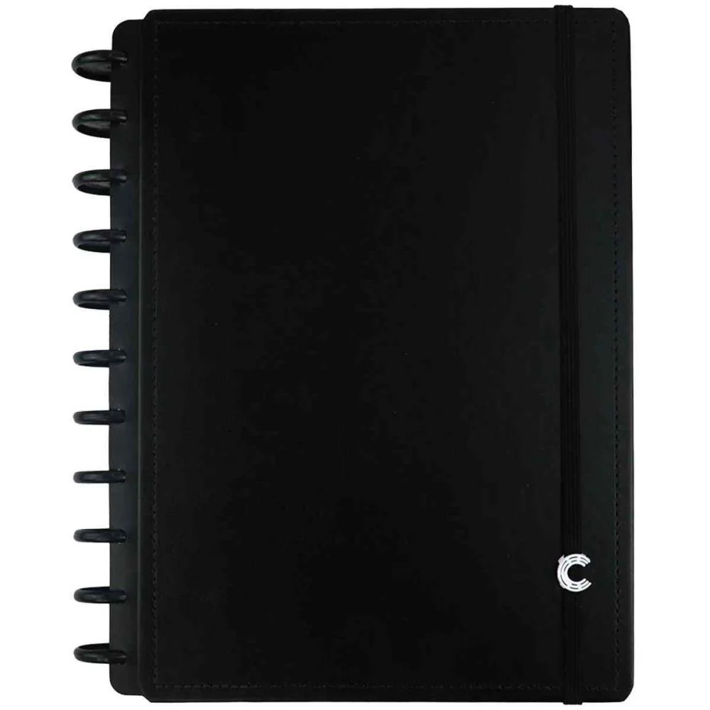CADERNO INTELIGENTE GRANDE BLACK 10 MATERIAS 140FLS 90G CADERNO INTELIGENTE (UNIDADE) - imagem 2