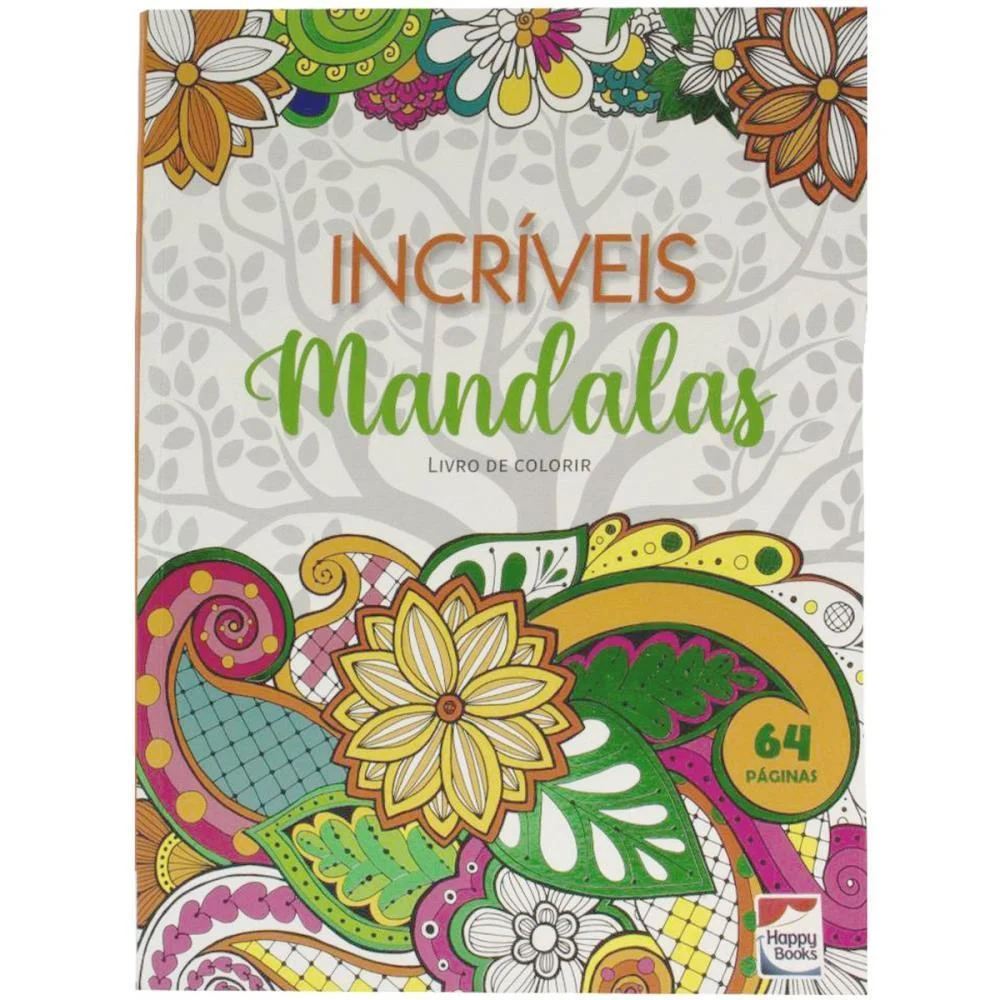 LIVRO DE COLORIR MANDALAS MAGICAS 21,5X28 64PG TODOLIVRO (UNIDADE) - imagem 2