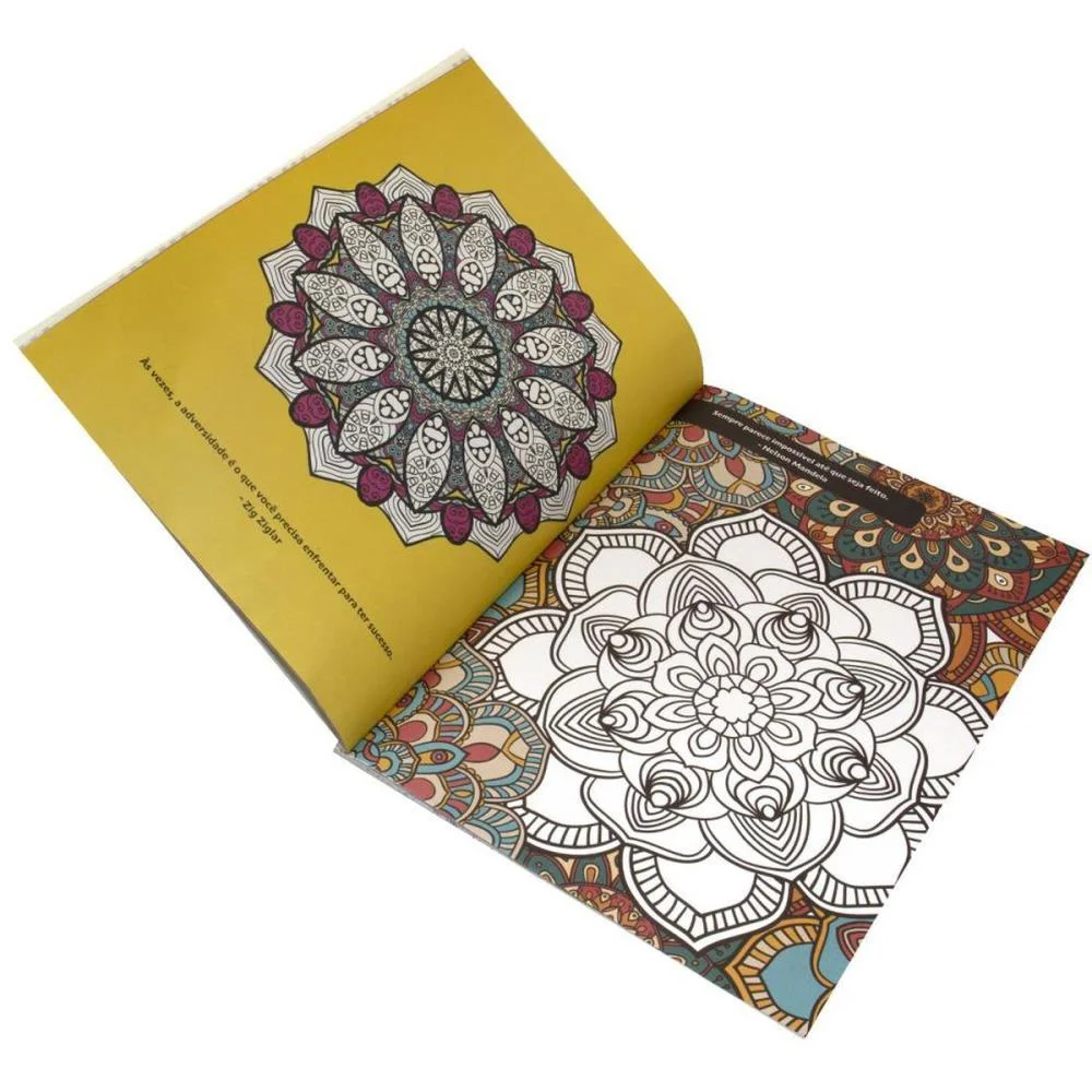LIVRO DE COLORIR MANDALAS MAGICAS 21,5X28 64PG TODOLIVRO (UNIDADE) - imagem 3