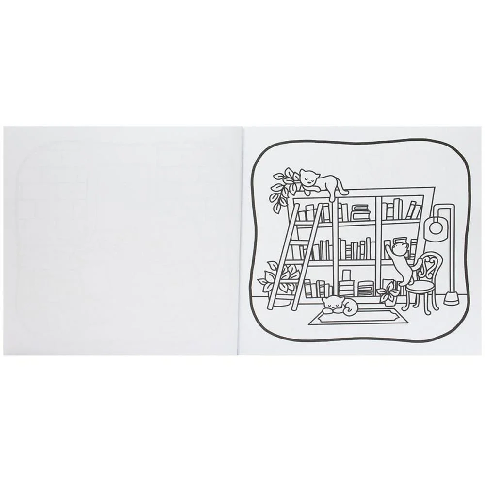 LIVRO DE COLORIR HAPPY PLACES 25X25 24PG TODOLIVRO (UNIDADE) - imagem 4