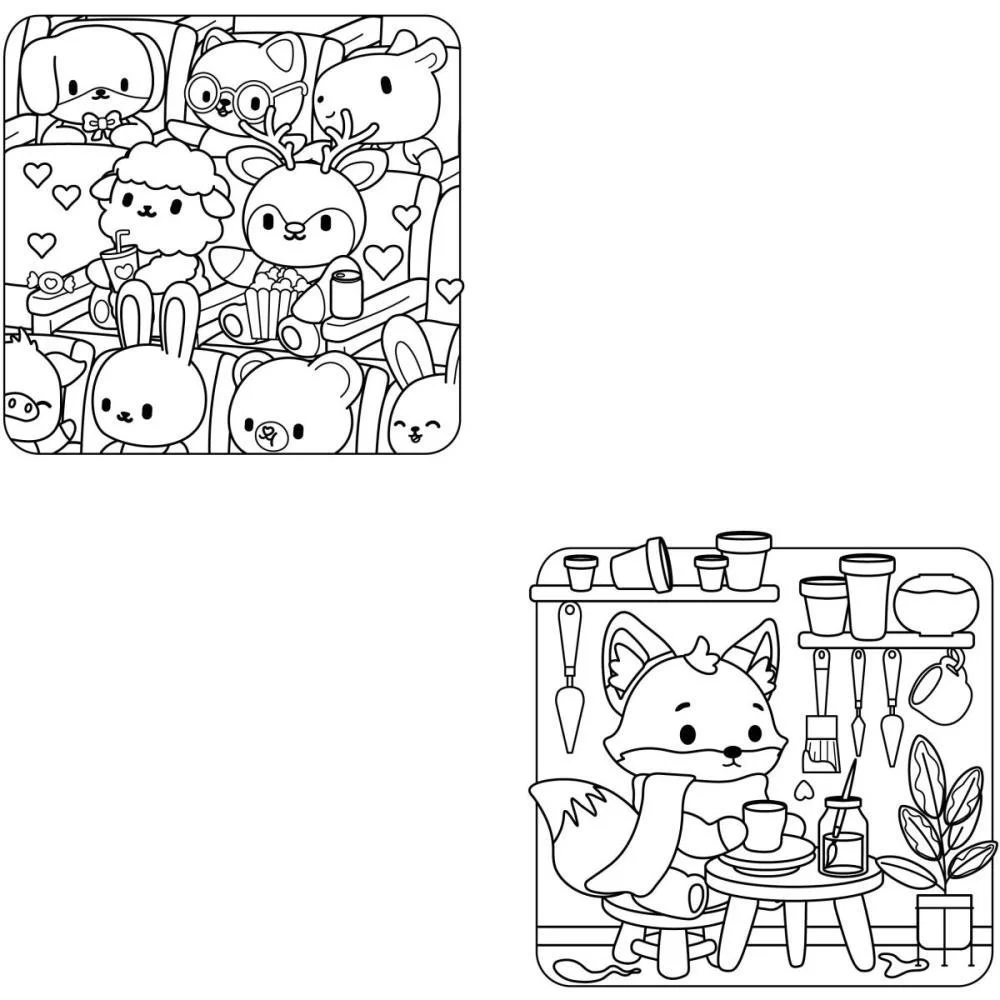 LIVRO DE COLORIR RELAX LIFE 46FLS 4 CAPAS 22X22 TILIBRA (PCT.C/05) - imagem 5