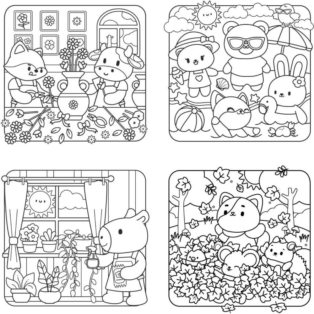 LIVRO DE COLORIR RELAX SEAS 46FLS 4 CAPAS 22X22 TILIBRA (PCT.C/05) - imagem 4