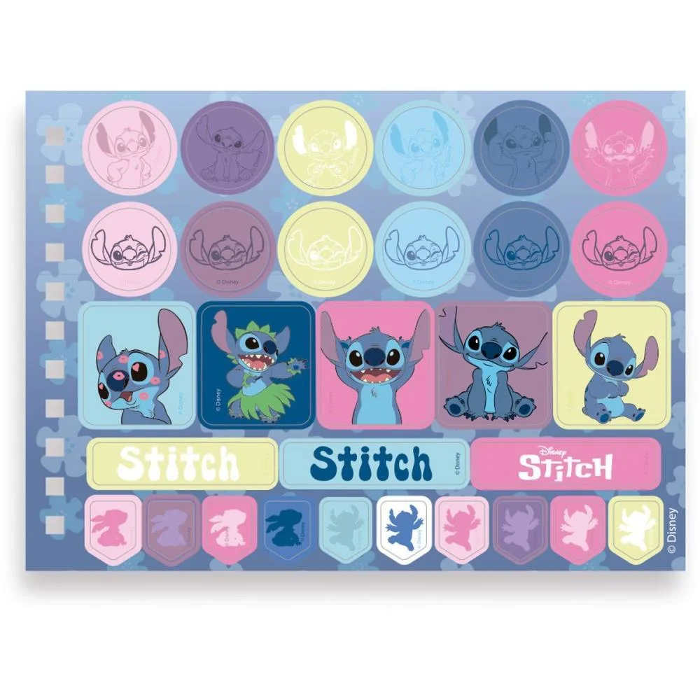 LIVRO DE COLORIR STITCH 48F. C/ADESIVOS 180G DAC (UNIDADE) - imagem 3