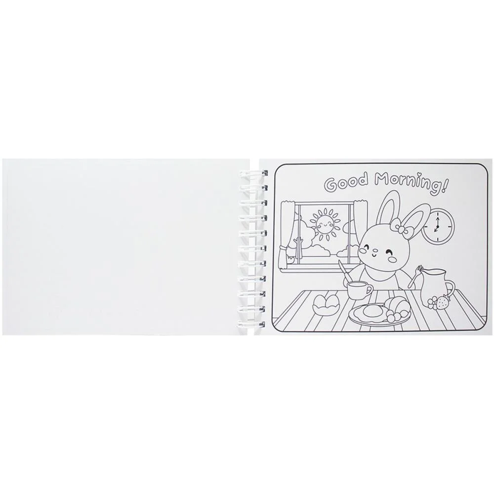 LIVRO DE COLORIR CUTE BUNNY CD 21X15 96PG TODOLIVRO (UNIDADE) - imagem 3