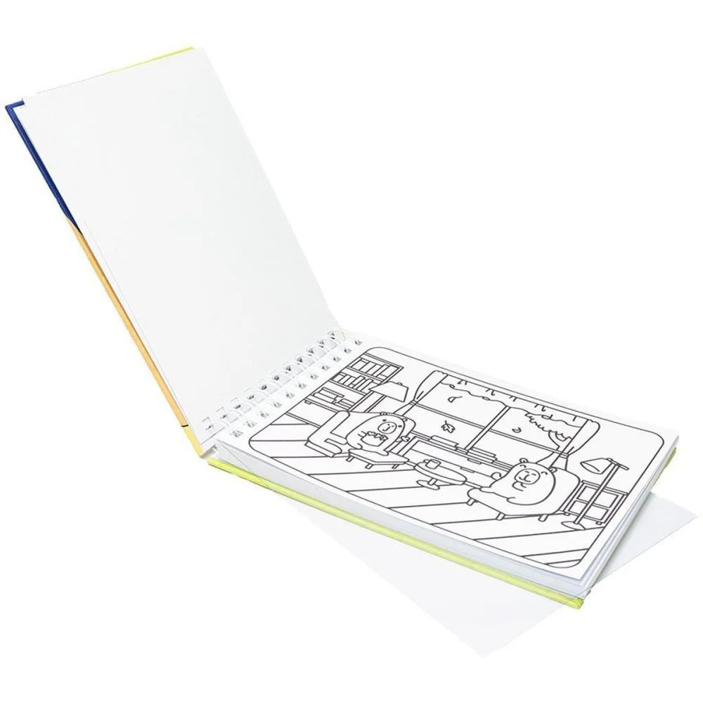 LIVRO DE COLORIR CUTE CAPYBARA CD 21X15 96PG TODOLIVRO (UNIDADE) - imagem 3