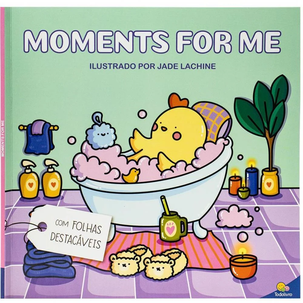 LIVRO DE COLORIR MOMENTS FOR ME 25X25 24PG TODOLIVRO (UNIDADE) - imagem 3