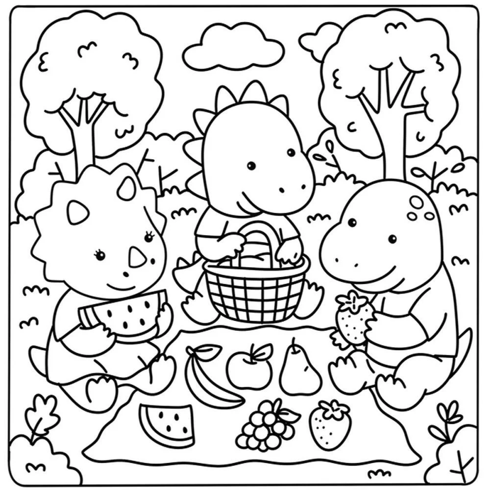 LIVRO DE COLORIR FOFURAS DINOS CD 40PGS ESPIRAL BICHO ESPERTO (UNIDADE) - imagem 5