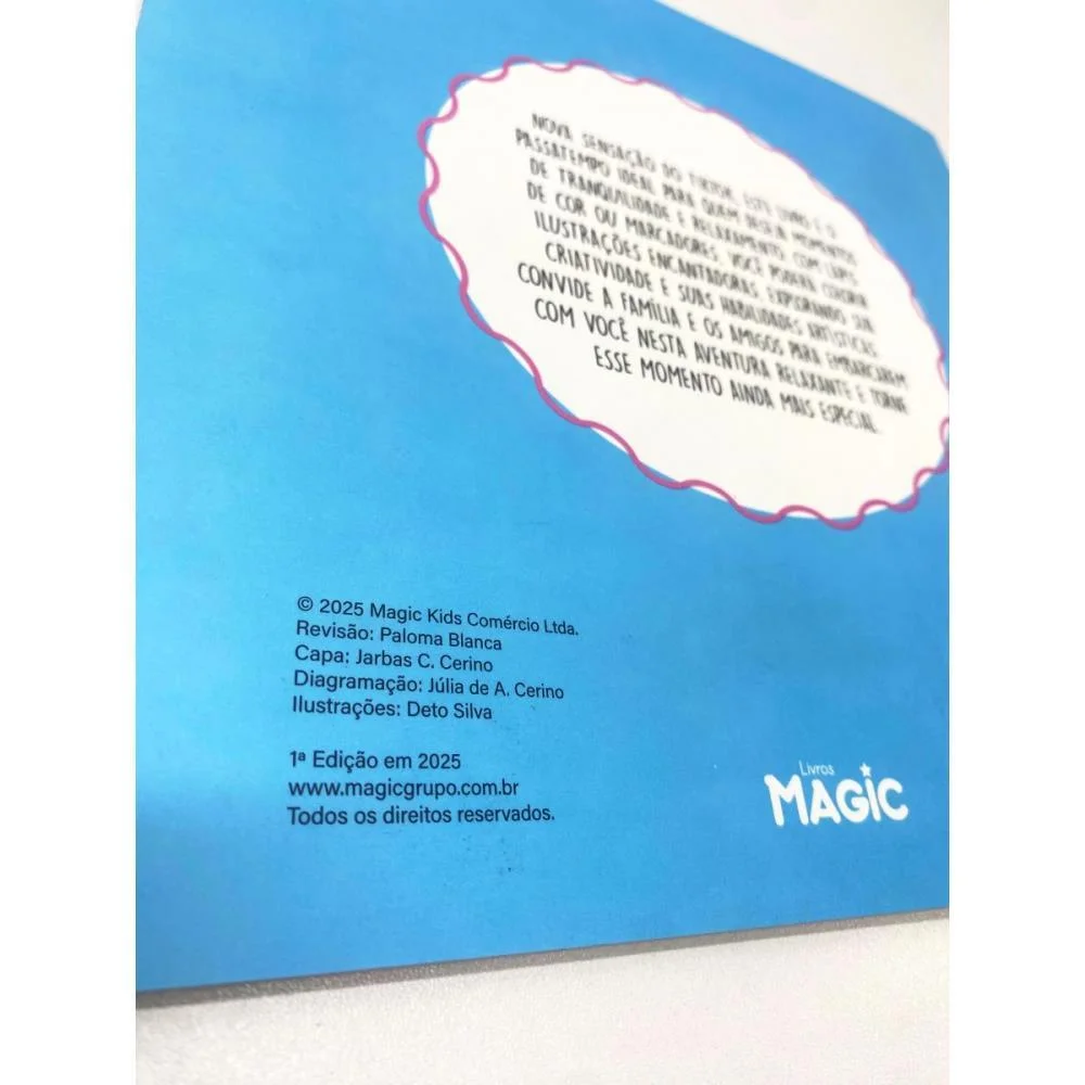 LIVRO DE COLORIR COMFY SUNNY DAYS 48PGS 180G MAGIC KIDS (UNIDADE) - imagem 4