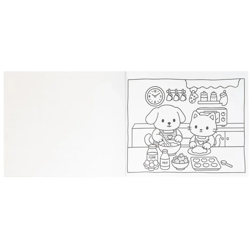 LIVRO DE COLORIR COZY E CUTE:DIA CALMO 25X20 36 TODOLIVRO (UNIDADE) - imagem 6