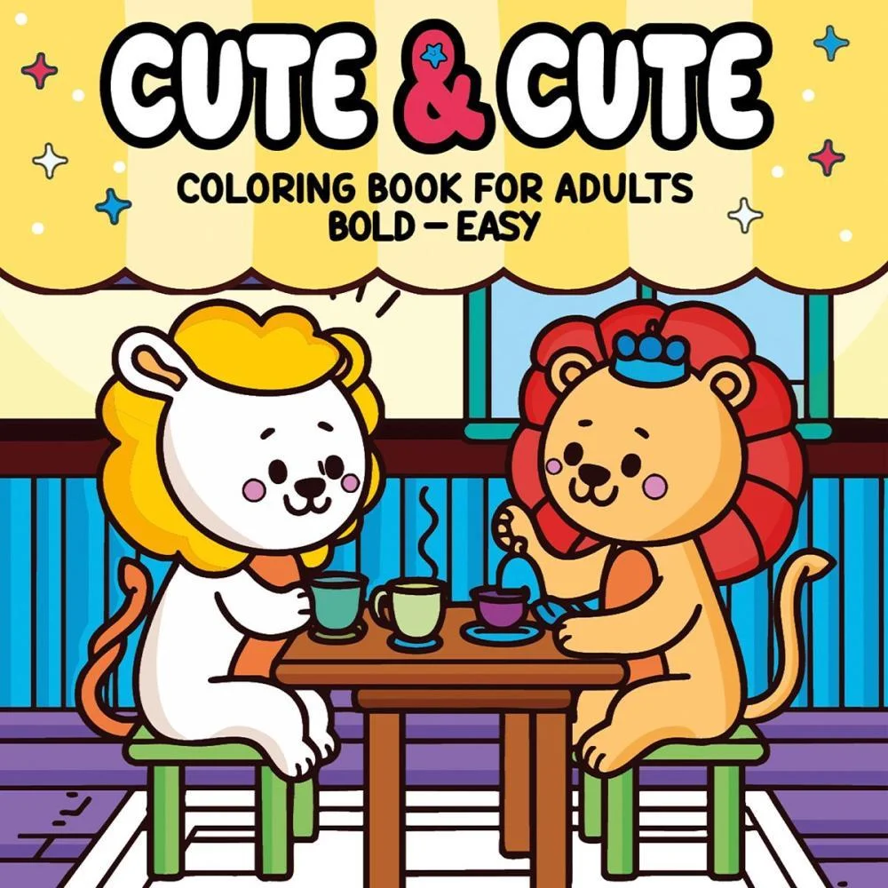 LIVRO DE COLORIR CUTE E CUTE ADULTS 03 ONLINE EDITORA (UNIDADE) - imagem 3