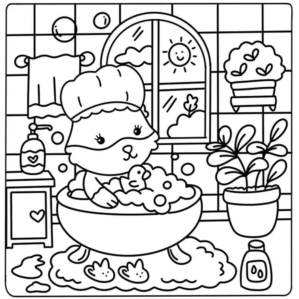 LIVRO DE COLORIR FOFURAS FAUNA CD 40PGS ESPIRAL BICHO ESPERTO (UNIDADE) - imagem 4