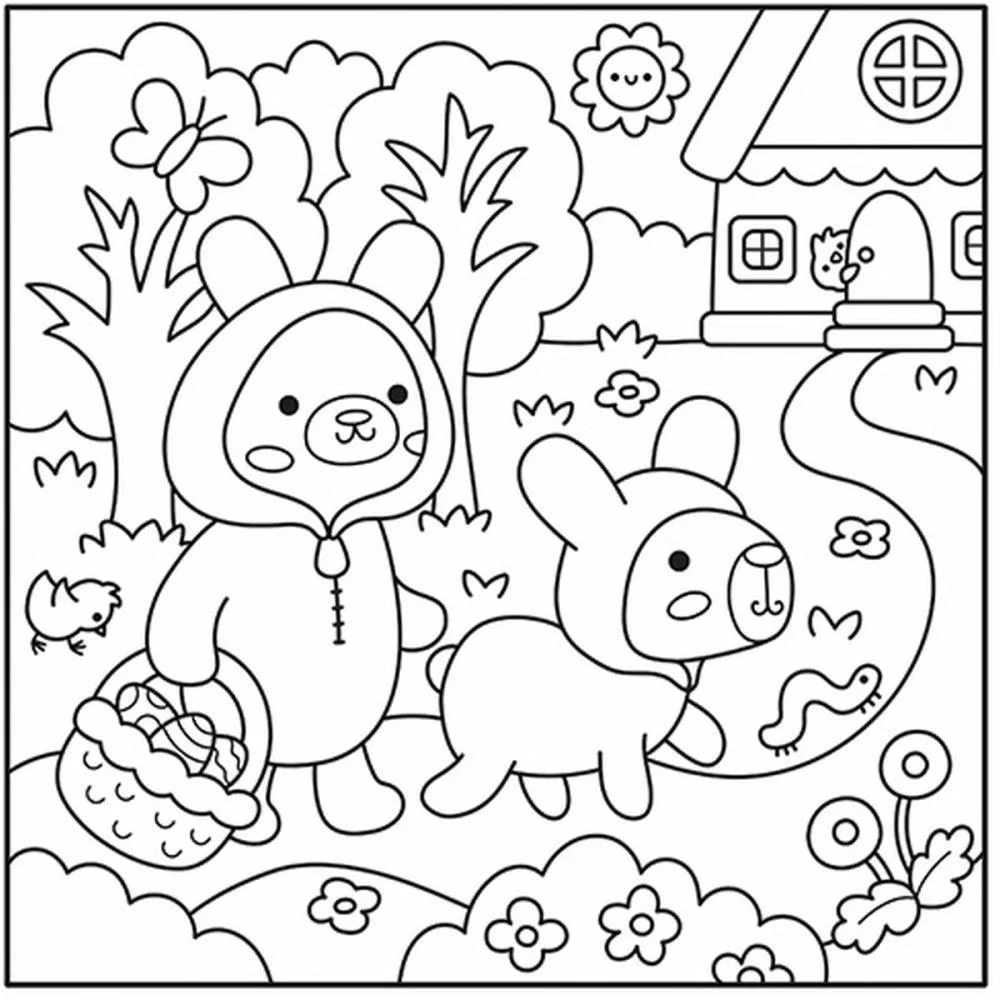 LIVRO DE COLORIR COMFY CUTE BUDDIES 48PG 180G MAGIC KIDS (UNIDADE) - imagem 4