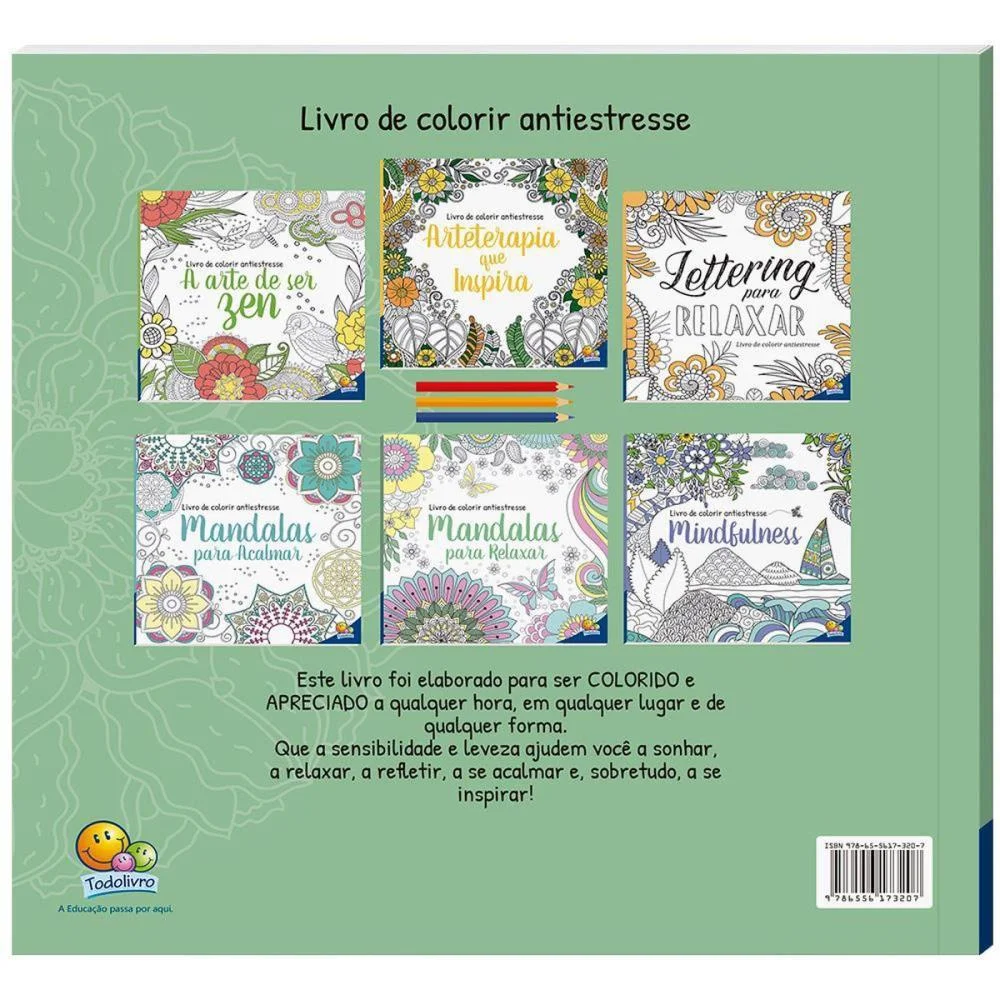 LIVRO DE COLORIR ANTIESTRESSE MANDALAS 48PG TODOLIVRO (UNIDADE) - imagem 4
