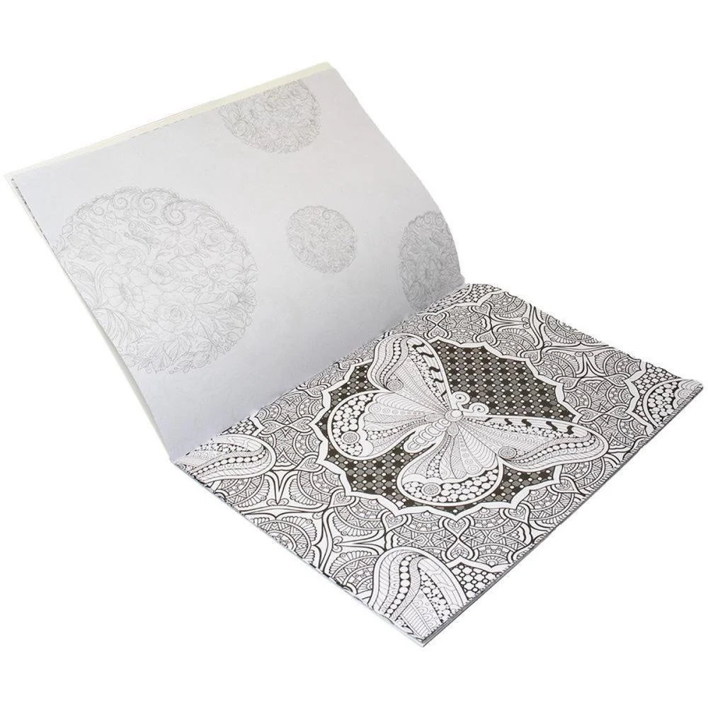 LIVRO DE COLORIR COLORIR E IMAGINAR: FLORES 32P TODOLIVRO (UNIDADE) - imagem 4