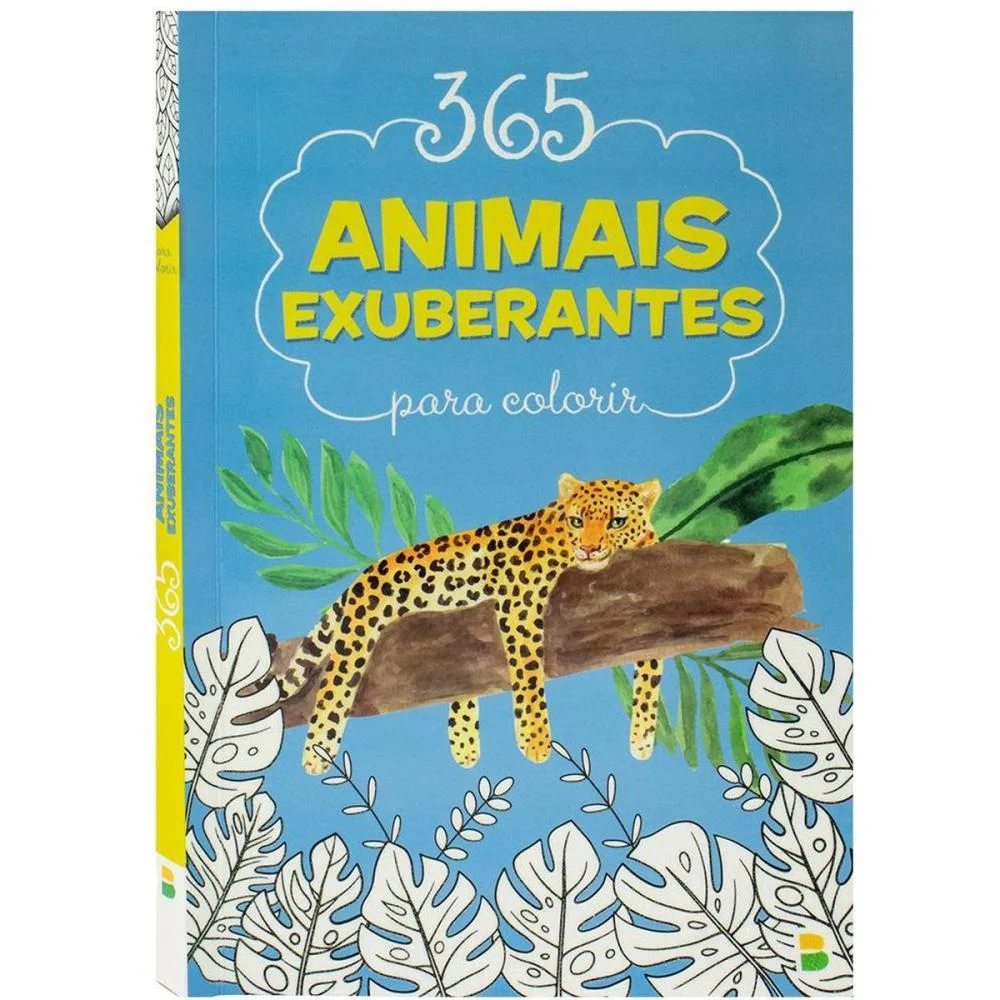 LIVRO DE COLORIR 365 ANIMAIS EXUBERANTES 288P TODOLIVRO (UNIDADE) - imagem 2