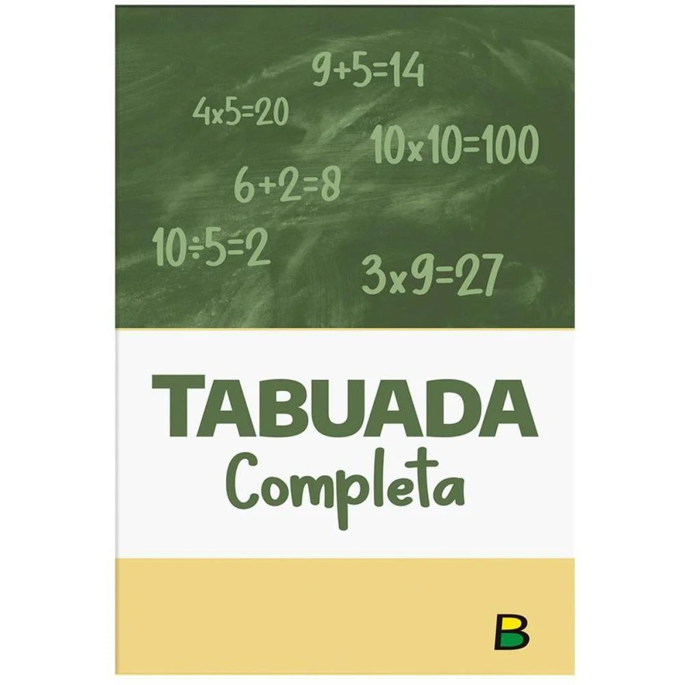 LIVRO PEDAGOGICO TABUADA COMPLETA 10X15CM 14PAG TODOLIVRO (PCT.C/10) - imagem 5