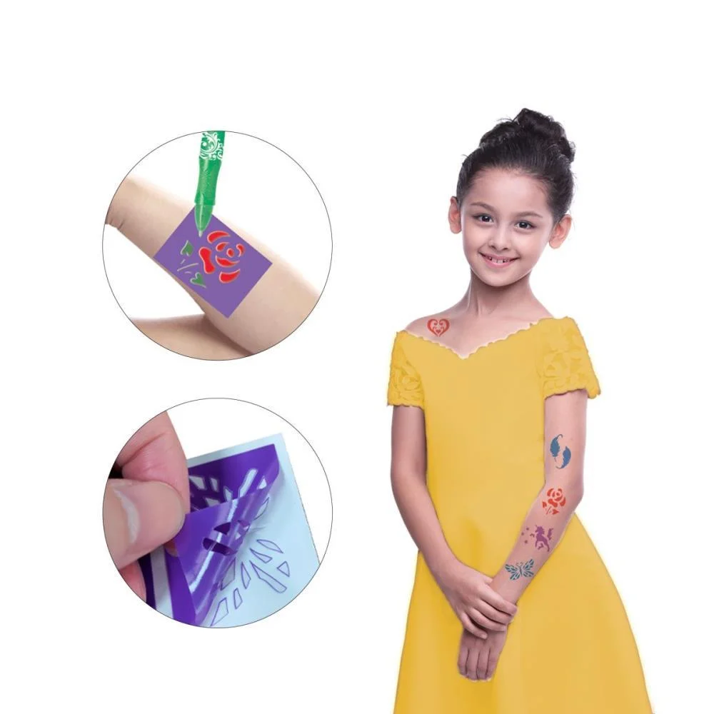 TATUAGENS TATTOO COLECCTION C/CANETA 16P DM TOYS (KIT) - imagem 4