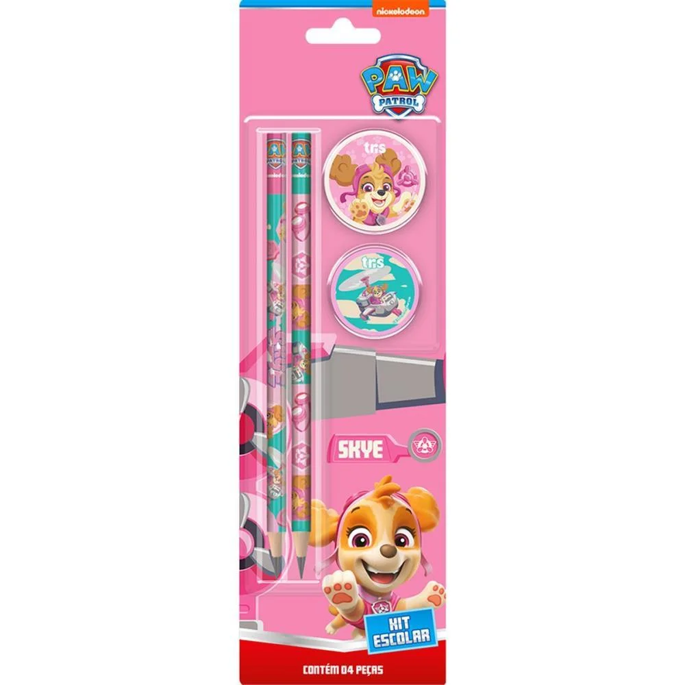 KIT ESCOLAR PATRULHA CANINA SKYE 2L+1AP+1B SUMMIT (BLISTER) - imagem 3