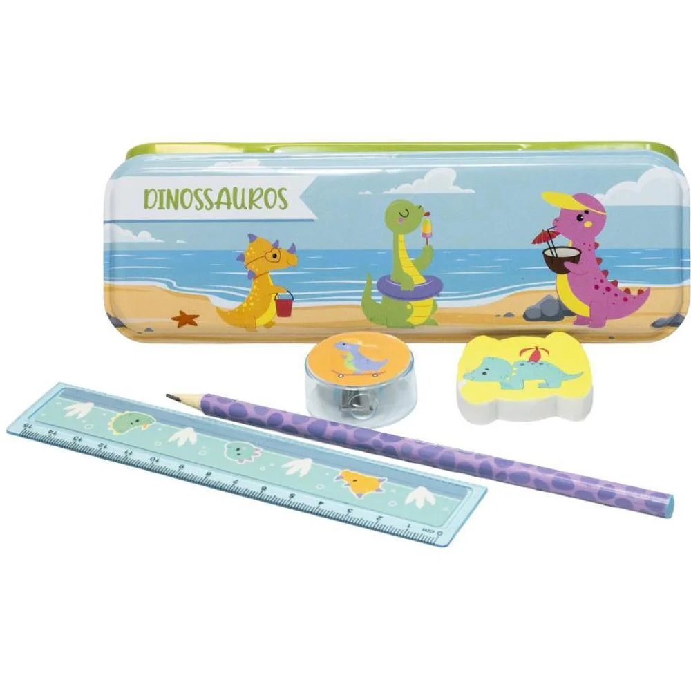 KIT ESCOLAR DINOSSAUROS LIVRO + 5 PEÇAS TODOLIVRO (UNIDADE) - imagem 4