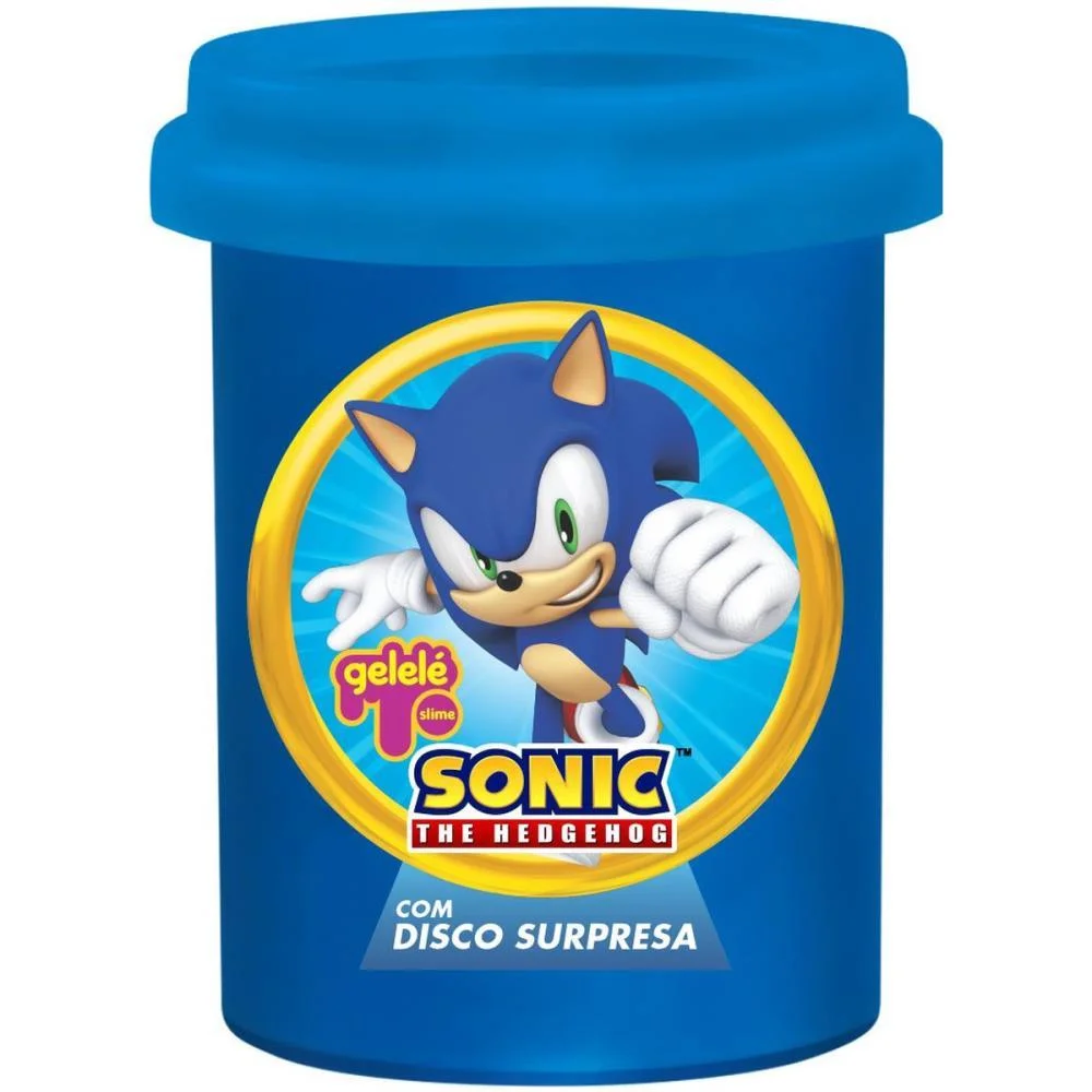 SLIME SONIC GELELE POTE 152G (S) DOCE BRINQUEDO (DP.C/24) - imagem 4