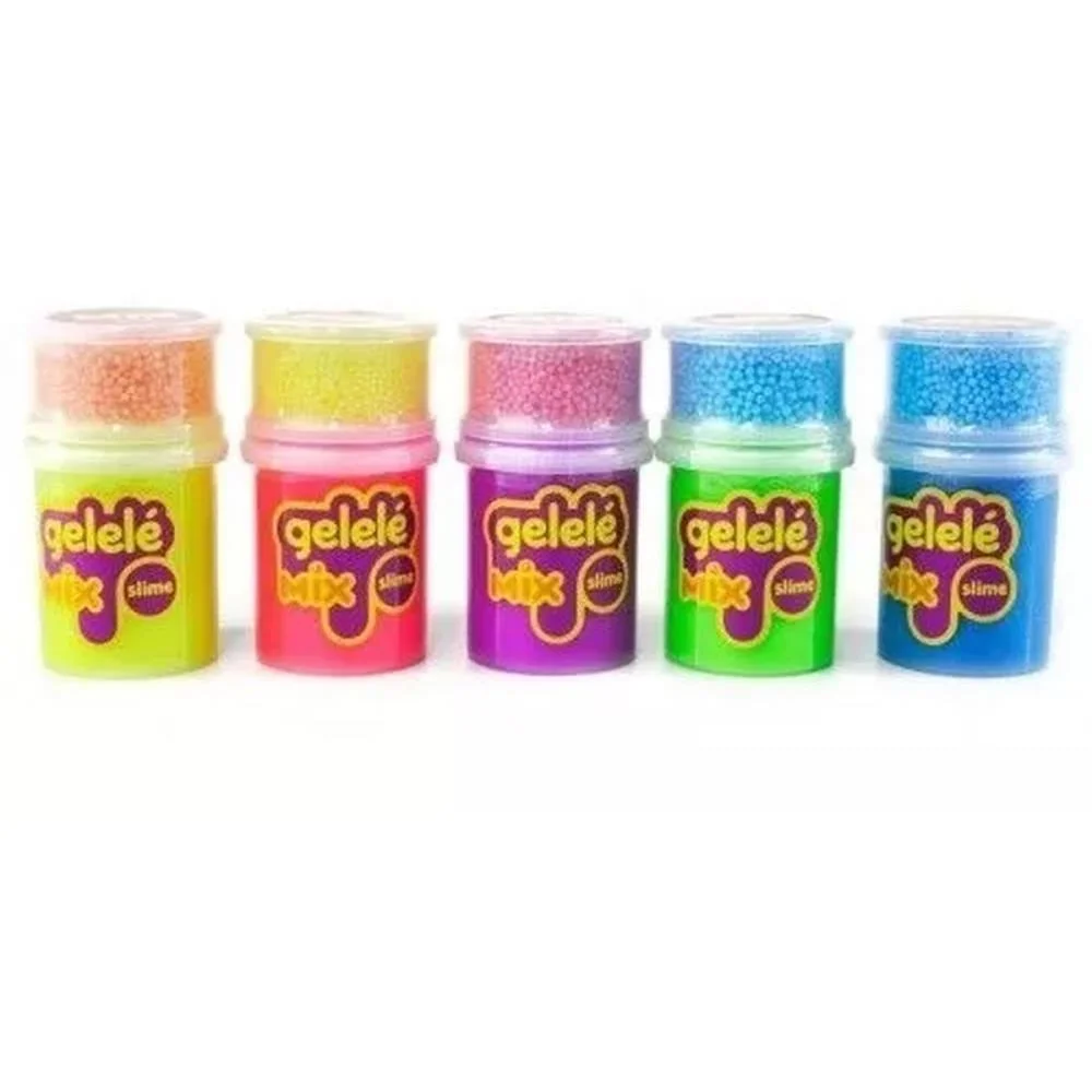 SLIME GELELE MIX FOAM 153G DOCE BRINQUEDO (DP.C/12) - imagem 4