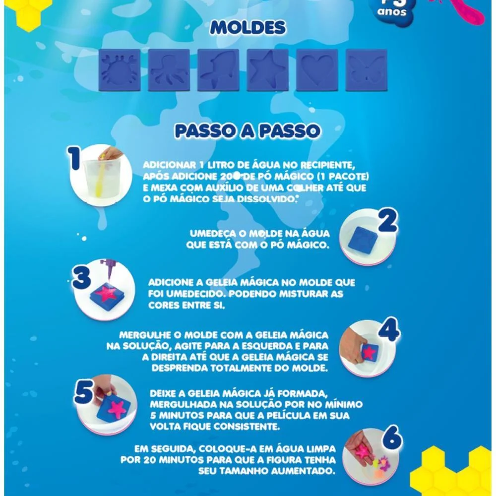 SLIME GELEIA MAGICA 4 CORES SORTIDAS ACRILEX (UNIDADE) - imagem 4