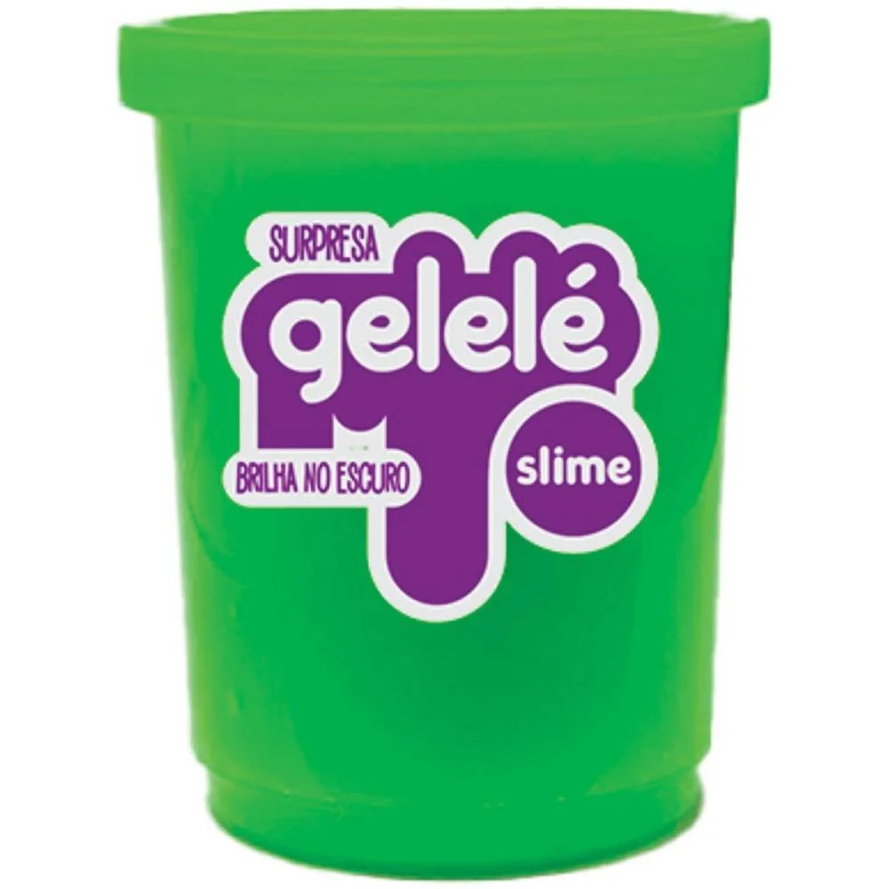 SLIME GELELE BRILHA NO ESCURO (S) DOCE BRINQUEDO (DP.C/24) - imagem 4